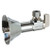 Dahl 611-PX3LE-31 - 1/2 Crimpex ext. with 7/8 OD Deep Bell Escutcheon x 3/8 OD Comp, Plated