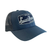 The Faucet Shoppe Vintage Logo mesh snap-back Trucker Hat, Navy