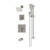 Symmons 3696STNTRM Duro Shower System Trim, Satin Nickel