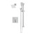 Symmons S3698TRM Duro Shower and Hand Shower Trim with VersaFlex Integral Diverter, Chrome