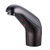 Hydrotek HE-5000E-MB-LR Matte Black ENDURATEK Battery Above-Deck Sensor Faucet