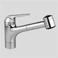 Top Lever Pull Out Spray Faucets