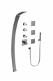 Shower with Hand Shower and Body Sprays