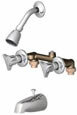 2 Handle Tub and Shower Faucets