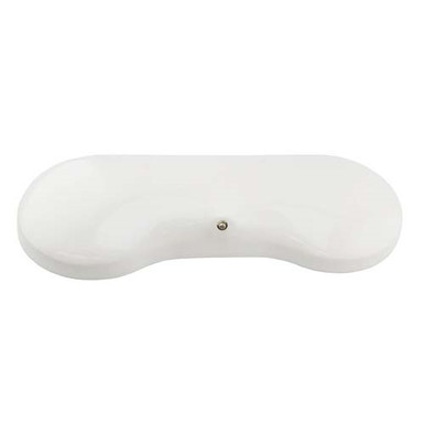 Aquadis Model #1 Black Toilet Tank Lid, Excellent Shape