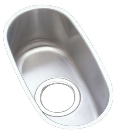 Elkay ELUH714 Sink, Small, Lustertone Satin 並行輸入品 Elkay Lustertone Classic 10\" Undermount Stainless Steel ADA Kitchen Si