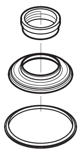 Pfister 960-4600 Cover Plate Ring – Replacement For 0X8/JX8 Series Faucets