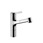 KWC - 10.191.033.000 - AVA Single Handle Pull-Out Kitchen Faucet (Chrome)
