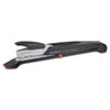 Long Reach Stapler, 25-sheet Capacity, 12" Throat, Black/silver