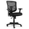 Alera Elusion Series Mesh Mid-back Swivel/tilt Chair, Supports Up To 275 Lbs., Black Seat/black Back, Black Base - IVSALEEL42BME10B