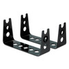 Metal Art Monitor Stand Risers, 4 3/4 X 8 3/4 X 2 1/2, Black