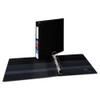 Heavy-duty Non-view Binder With Durahinge And One Touch Ezd Rings, 3 Rings, 1.5" Capacity, 11 X 8.5, Black - IVSAVE79991
