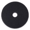 Stripping Floor Pads, 21" Diameter, Black, 5/carton