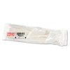 Cutlery Kit, Plastic Fork/spoon/knife/salt/pepolypropyleneer/napkin, White, 250/carton