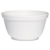 Foam Bowls, 10 Ounces, White, Round