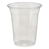 Clear Plastic Pete Cups, Cold, 12oz, 25/sleeve, 20 Sleeves/carton
