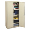 Assembled Storage Cabinet, 36w X 18 1/8d X 71 3/4h, Putty