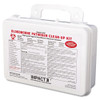 Bloodborne Pathogen Cleanup Kit, Osha Compliant, Plastic Case