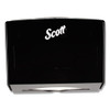 Scottfold Folded Towel Dispenser, Plastic, 10.75 X 4.75 X 9, Black