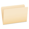 Manila File Folders, Straight Tab, Legal Size, 100/box
