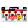 Fusion Advanced Alkaline C Batteries, 8/pack