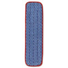 Microfiber Wet Mopping Pad, 18 1/2" X 5 1/2" X 1/2", Red