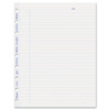 Miraclebind Ruled Paper Refill Sheets, 9-1/4 X 7-1/4, White, 50 Sheets/pack