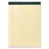 Recycled Legal Pad, Wide/legal Rule, 8.5 X 11, Canary, 40 Sheets, Dozen