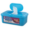 Baby Wipes Tub, White, 80/tub, 12/carton