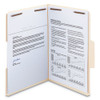 Supertab Reinforced Guide Height 2-fastener Folders, 1/3-cut Tabs, Legal Size, 14 Pt. Manila, 50/box
