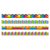 Terrific Trimmers Border, 2 1/4 X 39" Panels, Color Collage Designs, 48/set