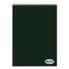 Docket Ruled Wirebound Pad, Wide/legal Rule, Green Cover, 8.5 X 11.75, 70 Sheets