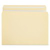 Double-ply Top Tab Manila File Folders, Straight Tab, Letter Size, 100/box