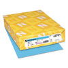 Color Cardstock, 65lb, 8.5 X 11, Lunar Blue, 250/pack