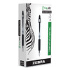 Z-grip Max Retractable Ballpoint Pen, 1mm, Black Ink, Silver Barrel, Dozen