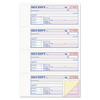 Receipt Book, 7 5/8 X 11, Three-part Carbonless, 100 Forms