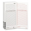 Time Card For Es1000 Electronic Totalizing Payroll Recorder, 100/pack