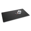 Rhinolin Ii Desk Pad With Antimicrobial Product Protection, 36 X 24, Black