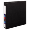 Heavy-duty Non-view Binder With Durahinge And One Touch Ezd Rings, 3 Rings, 2" Capacity, 11 X 8.5, Black - IVSAVE79992