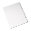 Preprinted Legal Exhibit Side Tab Index Dividers, Allstate Style, 25-tab, 276 To 300, 11 X 8.5, White, 1 Set