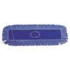 Dust Mop Head, Cotton/synthetic Blend, 36 X 5, Looped-end, Blue