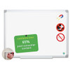 Earth Ceramic Dry Erase Board, 24x36, Aluminum Frame