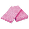 Tuff-job Durable Foodservice Towels, Pink/white, 12 X 24, 200/carton