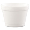 Bowl Containers, Foam, 4oz, White, 1000/carton