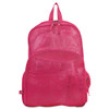 Mesh Backpack, 12 X 5 X 18, Pink