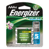 Nimh Rechargeable Aaa Batteries, 1.2v, 4/pack