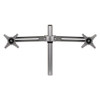 Lotus Dual-monitor Arm Kit For Two Monitors Up To 26" And 13 Lbs, Silver