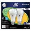 Led Soft White A21 Dimmable Light Bulb, 12 W, 2/pack