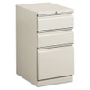 Efficiencies Mobile Box/box/file Pedestal, 15w X 19.88d X 28h, Light Gray