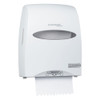 Sanitouch Hard Roll Towel Dispenser, 12 63/100w X 10 1/5d X 16 13/100h, White - IVSKCC09995